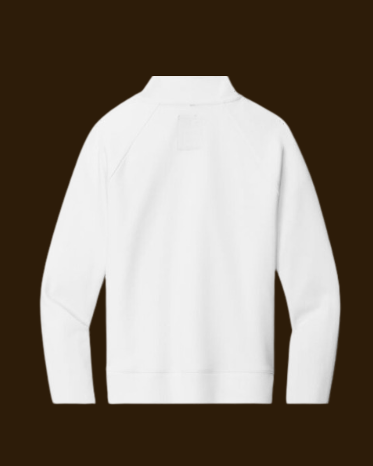 Her White Sweatshirt - Half Zip