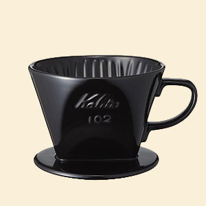 Kalita 102 Ceramic Coffee Dripper - Black