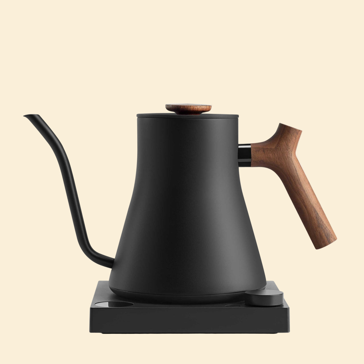 Fellow Stagg EKG Pro Electric Kettle - Matte Black w/ Walnut